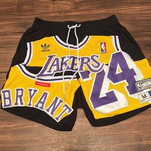 Kobe Bryant Jersey Reworked Shorts